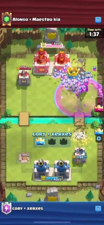 This has to be the worst log play ever