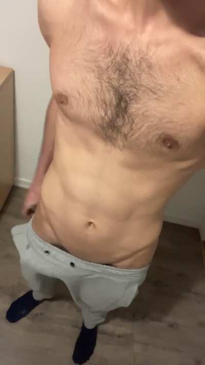 Like the grey sweats?