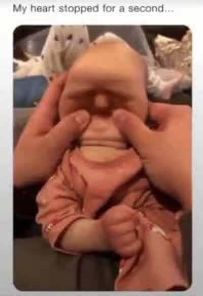 Thanks i hate this realistic doll