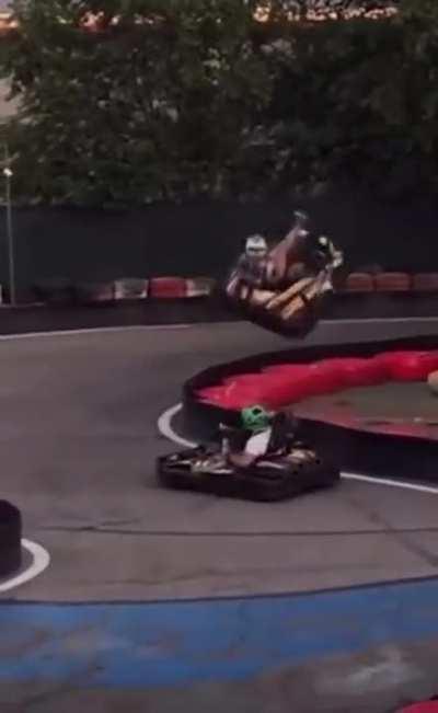 Never go go-karting with your friends, its dangerously fun!