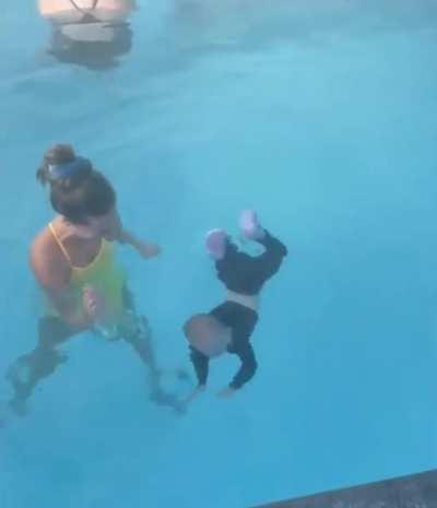 Can babies float? Let's find out...