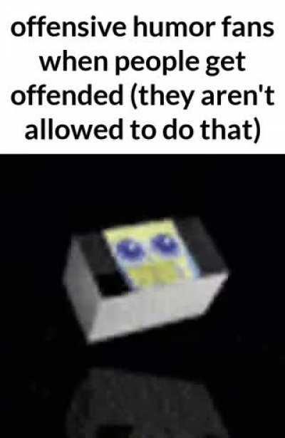 yeah im into dark humor (racism)