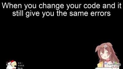 why are you not working?