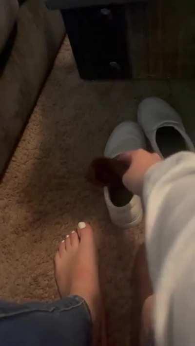 God, they're so sweaty today.