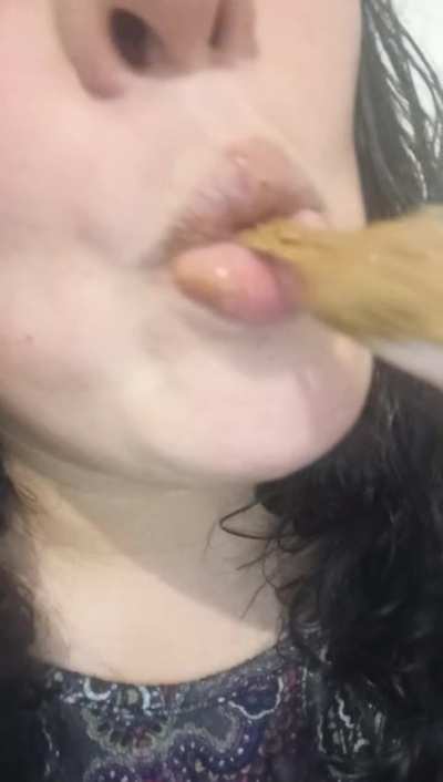 (F) Let's share, shall we? 🤎😈😍