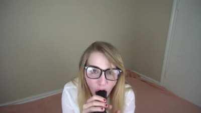 [oc] Machine pumping about 8+ inches down my throat