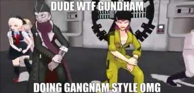 GUNDHAM TANAKA DOING GANGNAM STYLE?? HOLY SH*T!!!!