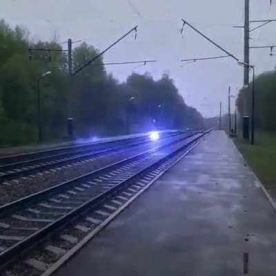 Ball lightning is an unexplained atmospheric electrical phenomenon described as luminescent, spherical objects that vary from pea-sized to several meters in diameter. Scientifically, the existence of ball lightning as a phenomenon remains unproven.