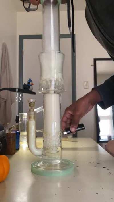 Lol I just wanted to make a cool video, ended up throwing up after