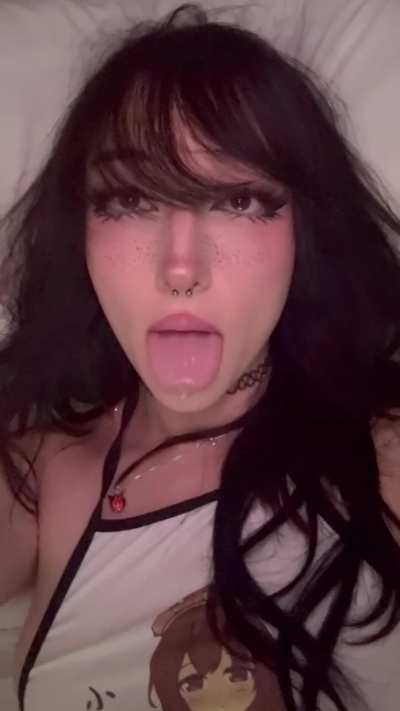 I’m ready to lick up your mess