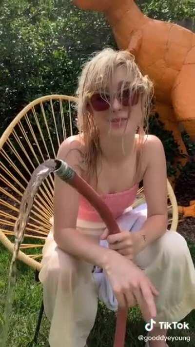 This is my hair wet wet