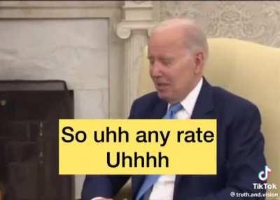 Your daily dose of Biden Remorse since the media shows literally none of it. Imagine voting for this... Twice. 😂