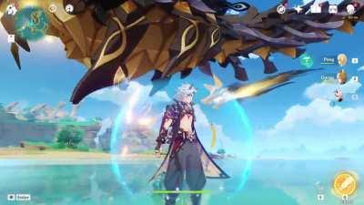 Another New Geo Boss gameplay(skills). Credits to pong