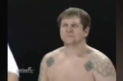 Bored and tired looking Alexander Emelianenko quickly defeats an intensely fired up, rage filled, and massive James Thompson.
