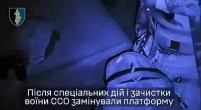 Overnight, a Ukrainian Special Forces operation destroyed a range extending center for Iranian drones that russians had built on a mining platform in the Black Sea