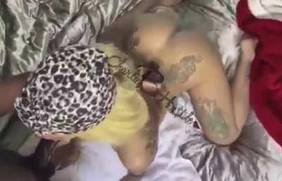 Charlie B going for the nut 💦