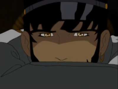 Corto Maltese and Rasputin waiting for something: