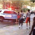 Lady calls the cops to stop a water fight. This was their (the water fighters) response