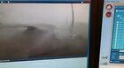 B787 moves and hit A350 at Doha due to 61 kts gusting wind - caught on CCTV