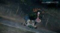 I'm gonna be upset if someone thought of this before me. Had to do it tho. (Demon slayer)