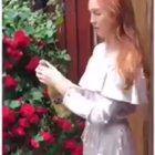 Must be her first time