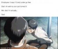 They take that stuff serious [ attack on titan ]