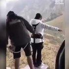 Lets go base jumping