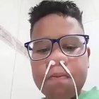 Using his mouth as an amplifier