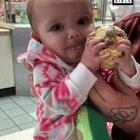 This baby's first reaction to ice cream 🥰