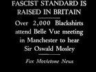 Oswald Mosley gives a fiery speech in Manchester