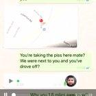 Honest taxi driver explains why he is running late