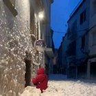 Sea foam fills the streets of Spain after storm hits the country