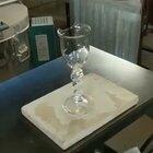 Forbidden honey in a glass