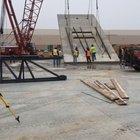 Terrifying crane failure