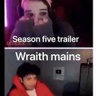 Wraiths after the trailer