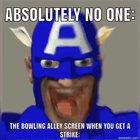 I used to work at a bowling alley. There were ones worse than this