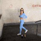 This is what girls do when they go together to the dressing room