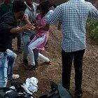 Hindu BJP RSS fanatical thugs beat up innocent girl - with full blessing of Indian government