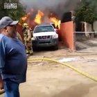 rushing past firefighters onto your burning house, to save your dog.