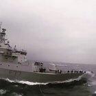 This ship on the high seas!