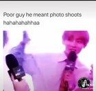 Poor guy he meant photo shoots hahaha