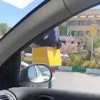 This guy riding his bike