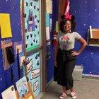 Passionate kindergarten teacher gives tour of brand new classroom she paid out of her own pockets.