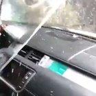 How not to wash a cars interior