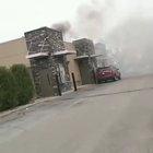 Entire Burger King is on fire while Karen still demands her refund.