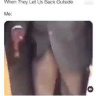 The dog actually shut up