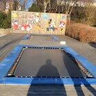 To do a backflip on the trampoline