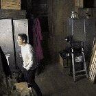 That left handed water bottle aim... Clunk!