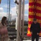 Haciendo cosas de gatos.