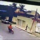 Ladder guy was even wearing a facemask